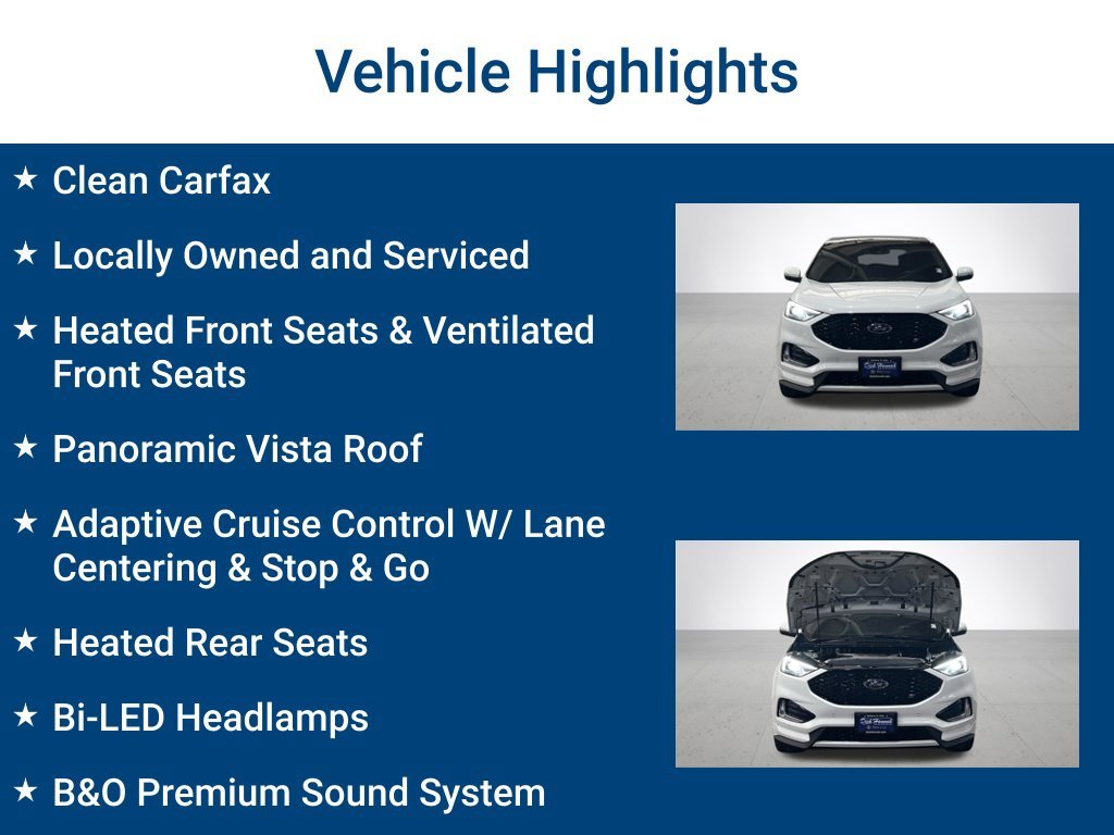 Used 2020 White Metallic Ford ST image 3