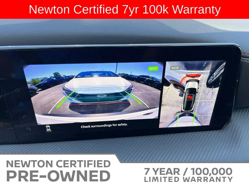 Certified Used 2025 Aspen White/Super Black Nissan SR image 22