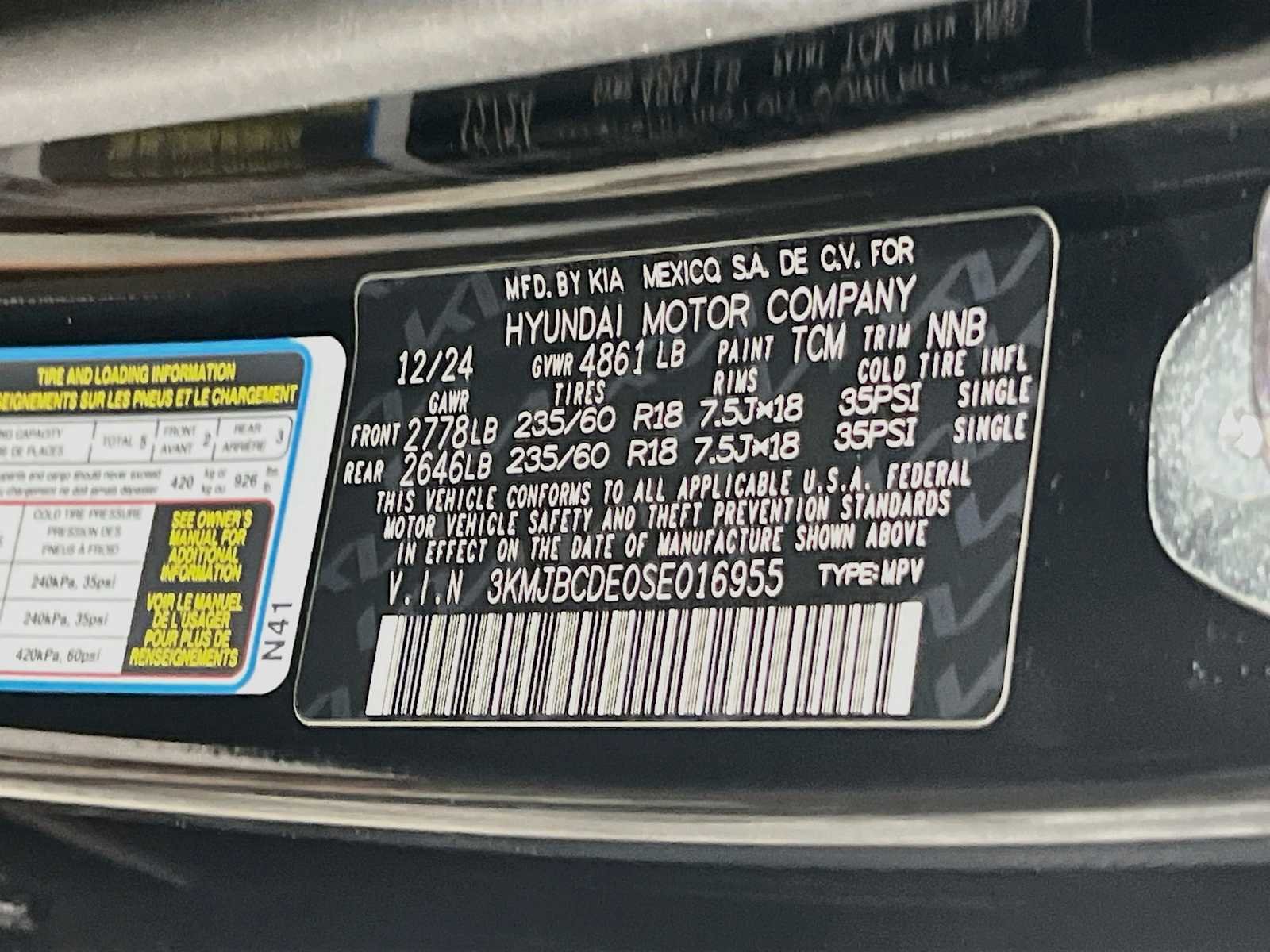 Certified Used 2025 Phantom Black Hyundai SEL image 32