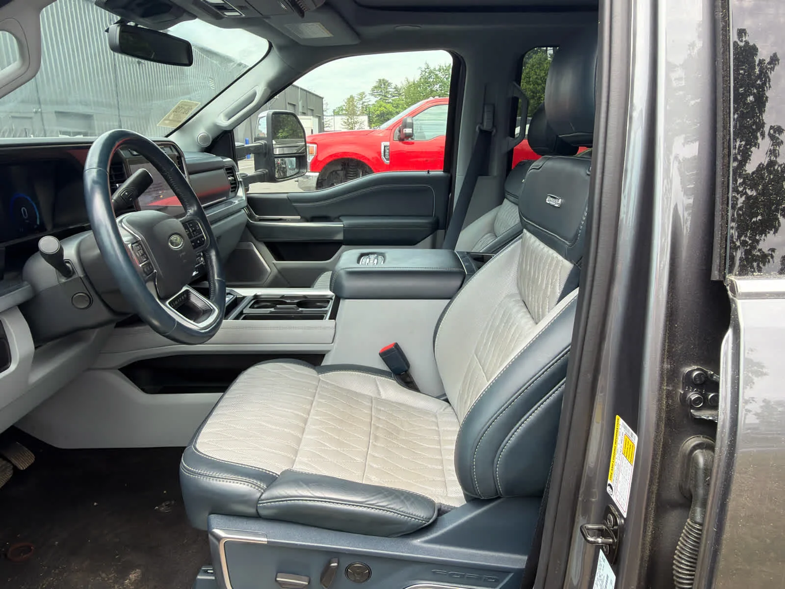 Used 2024 Carbonized Gray Metallic Ford Limited image 14