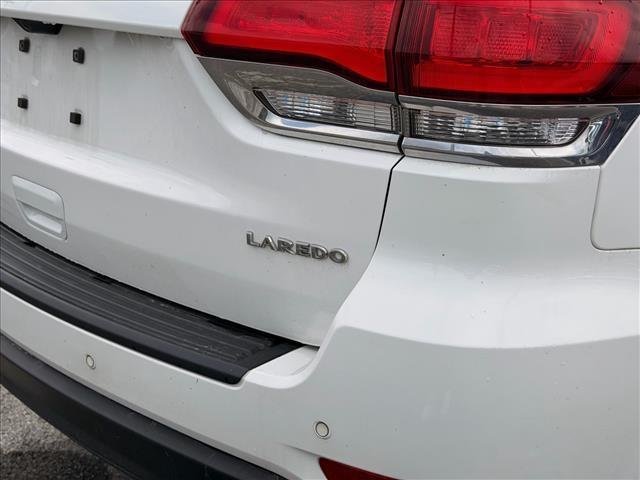 Used 2021 Bright White Clearcoat Jeep Laredo E image 14