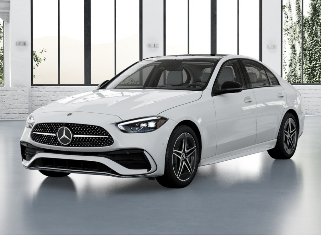 New 2026 Polar White Mercedes-Benz C 300 image 1