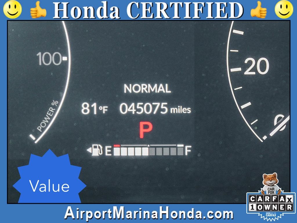 Certified Used 2024 Platinum White Pearl Honda HYBRID 2WD SPORT-L image 27
