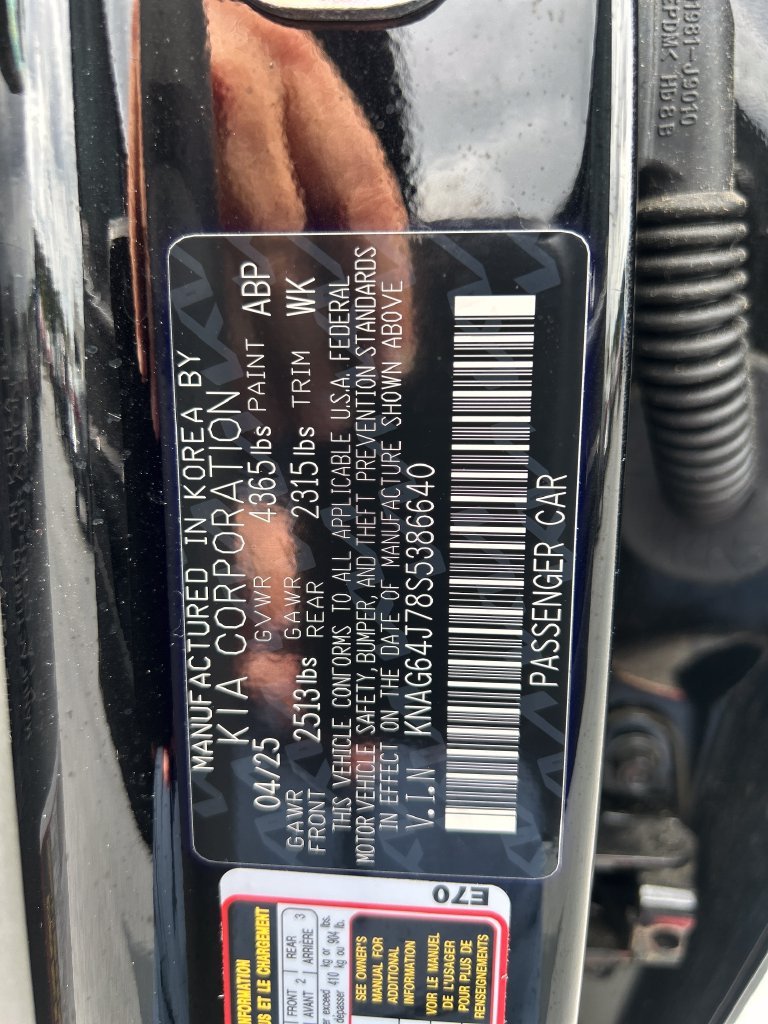 Used 2025 Black Kia GT-Line image 23