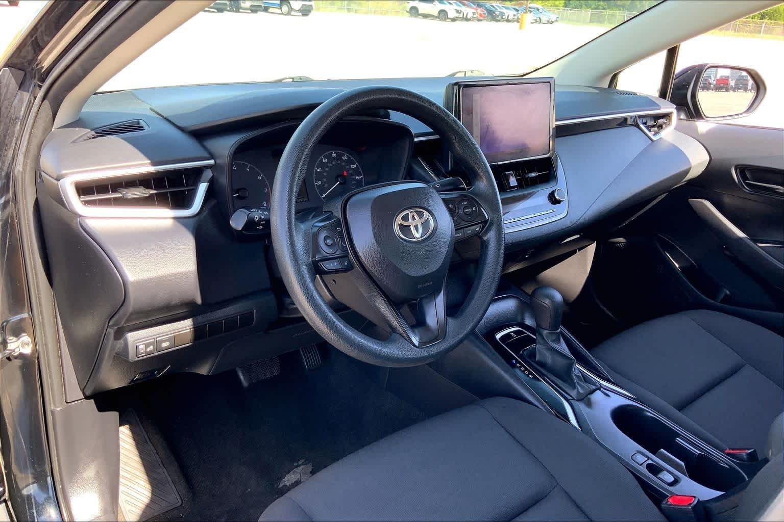 Used 2024 Midnight Black Metallic Toyota LE image 17