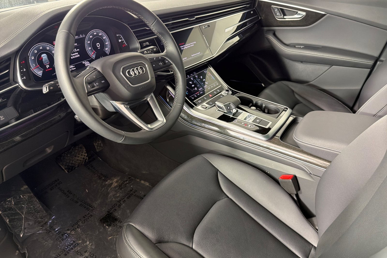 Used 2025 Carrara White Audi Premium Plus 55 TFSI quattro image 9