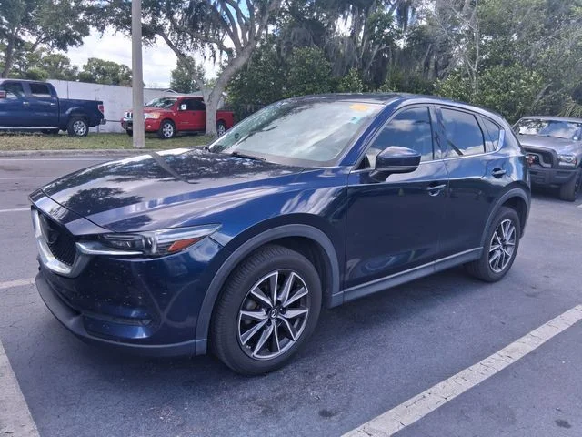 Used 2017 Blue Mazda Grand Touring image 2