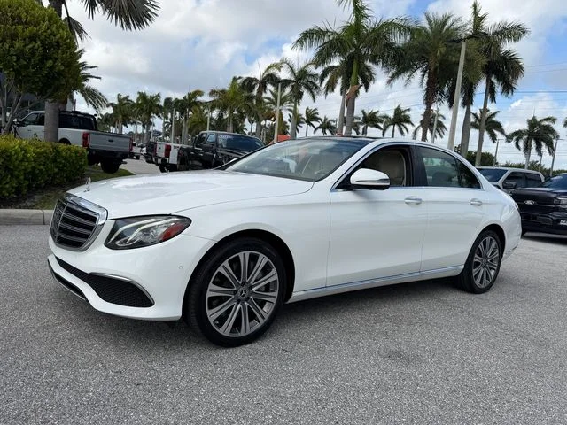 Used 2020 Polar White Mercedes-Benz E 450 image 3