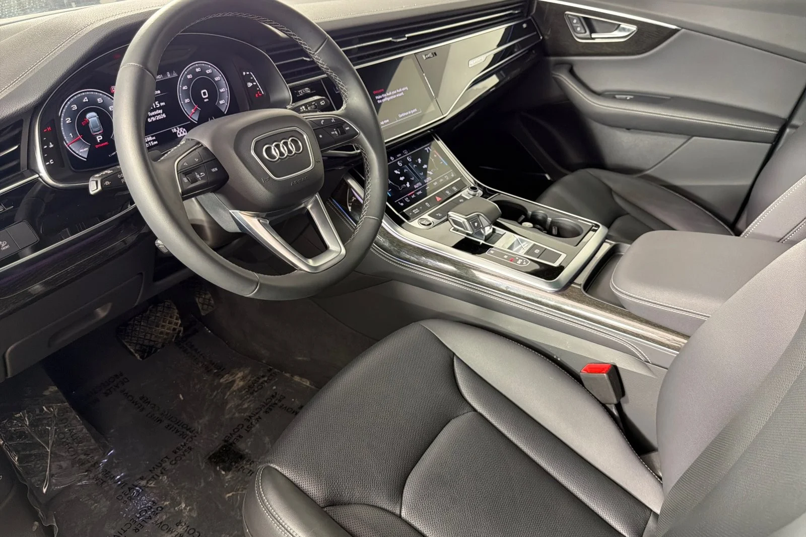 Used 2025 Carrara White Audi Premium Plus 55 TFSI quattro image 9