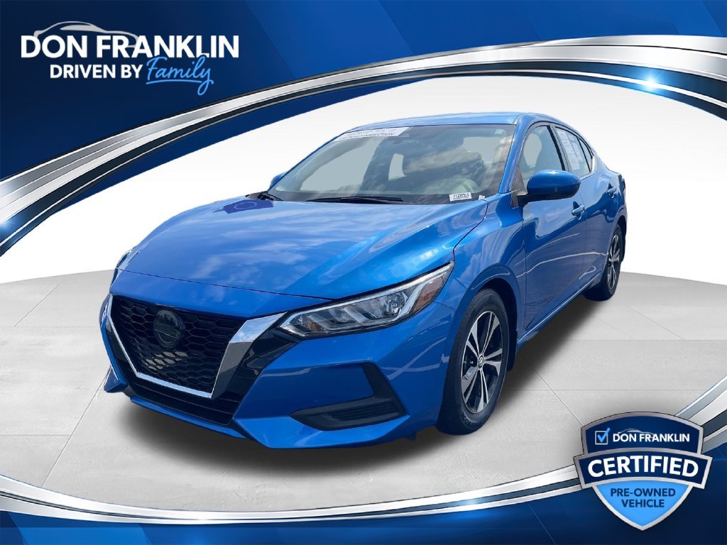 Used 2023 Blue Nissan SV image 1