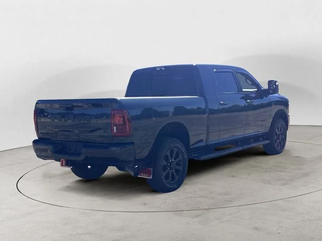 New 2026 Blue Metallic Ram LARAMIE MEGA CAB 4X4 6
