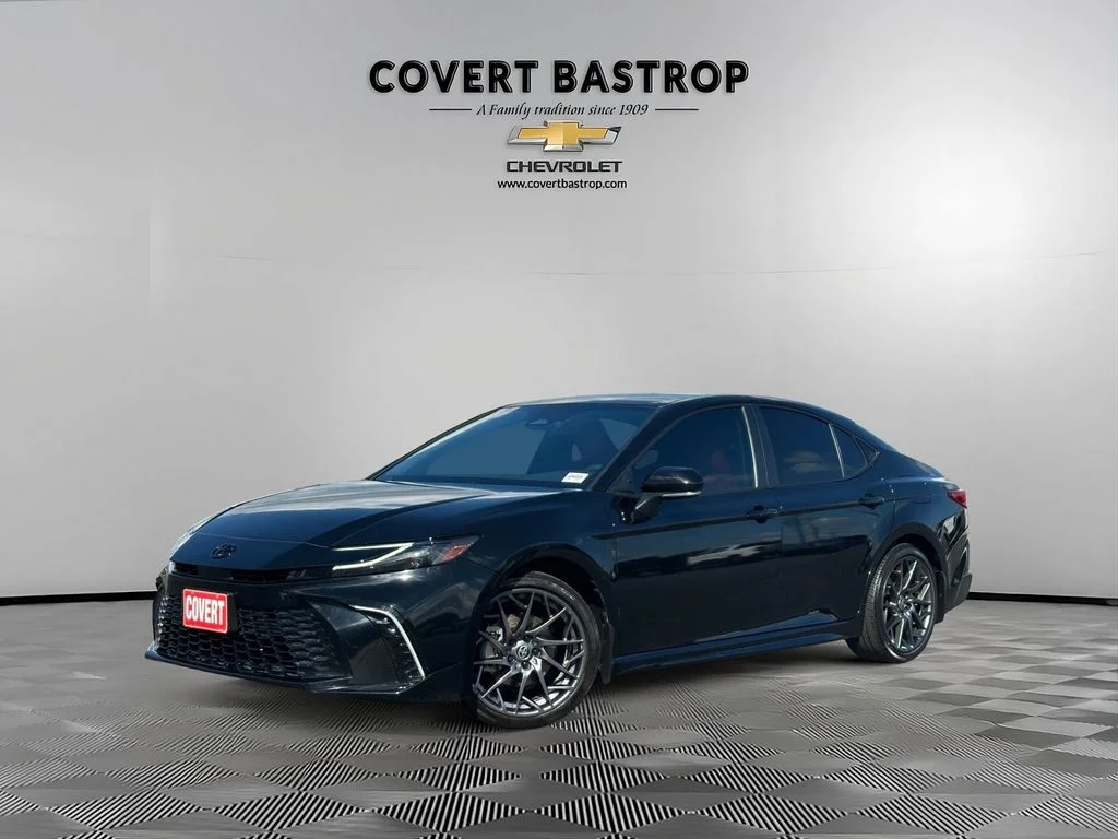Used 2025 Black Toyota XSE image 1