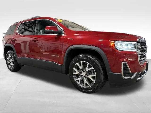 Used 2023 Volcanic Red Tintcoat GMC SLE image 9