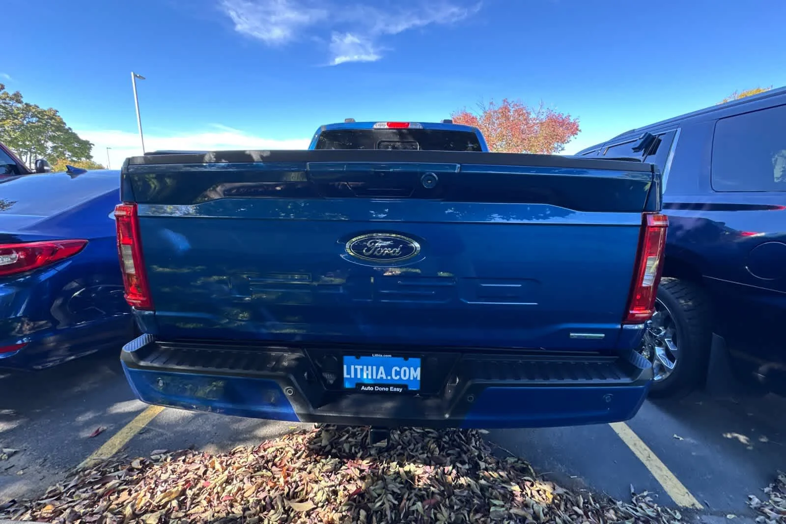 Used 2022 Atlas Blue Metallic Ford XLT image 5