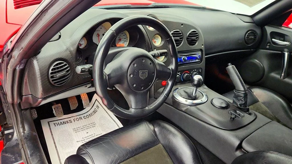 Used 2004 Viper Red Dodge 2dr Convertible SRT10 with Bluetooth Connectivity image 12
