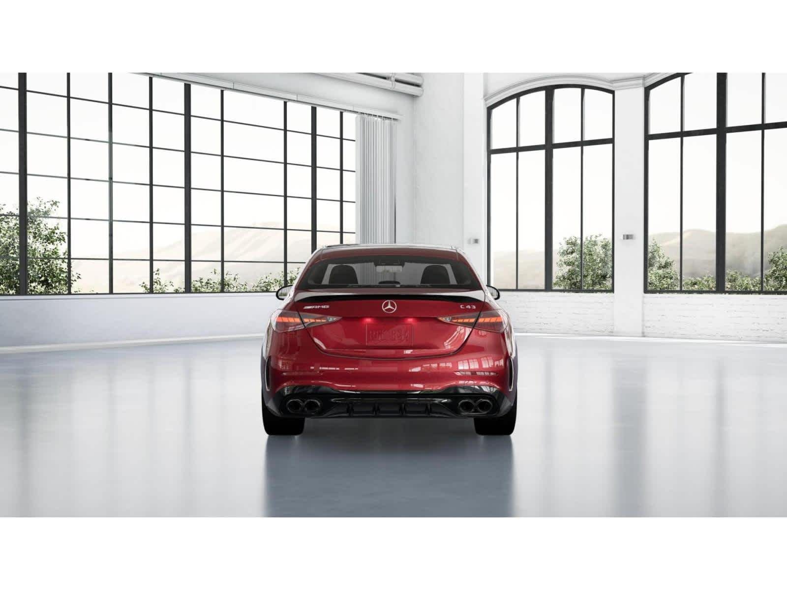 New 2026 MANUFAKTUR Patagonia Red Metallic Mercedes-Benz AMG® C 43 image 24