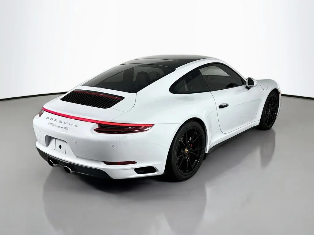 Certified Used 2018 White Porsche Carrera 4S image 9