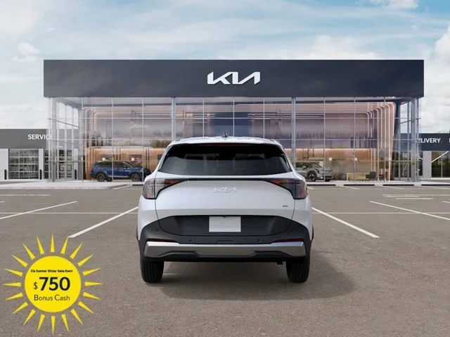 New 2026 Snow White Pearl Kia LX image 5