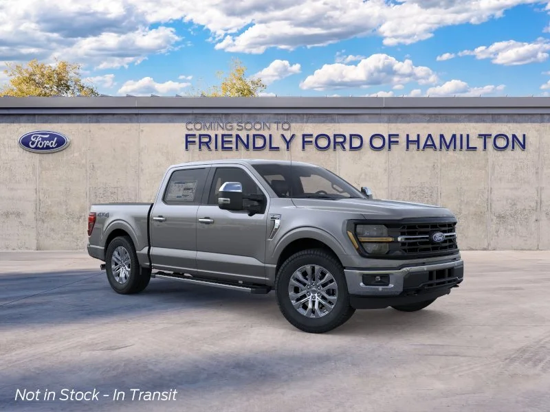 New 2026 Carbonized Gray Metallic Ford XLT image 7