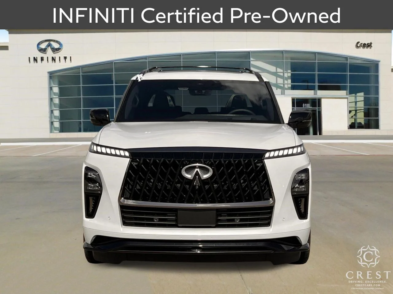 Certified Used 2026 Radiant White INFINITI SPORT image 10