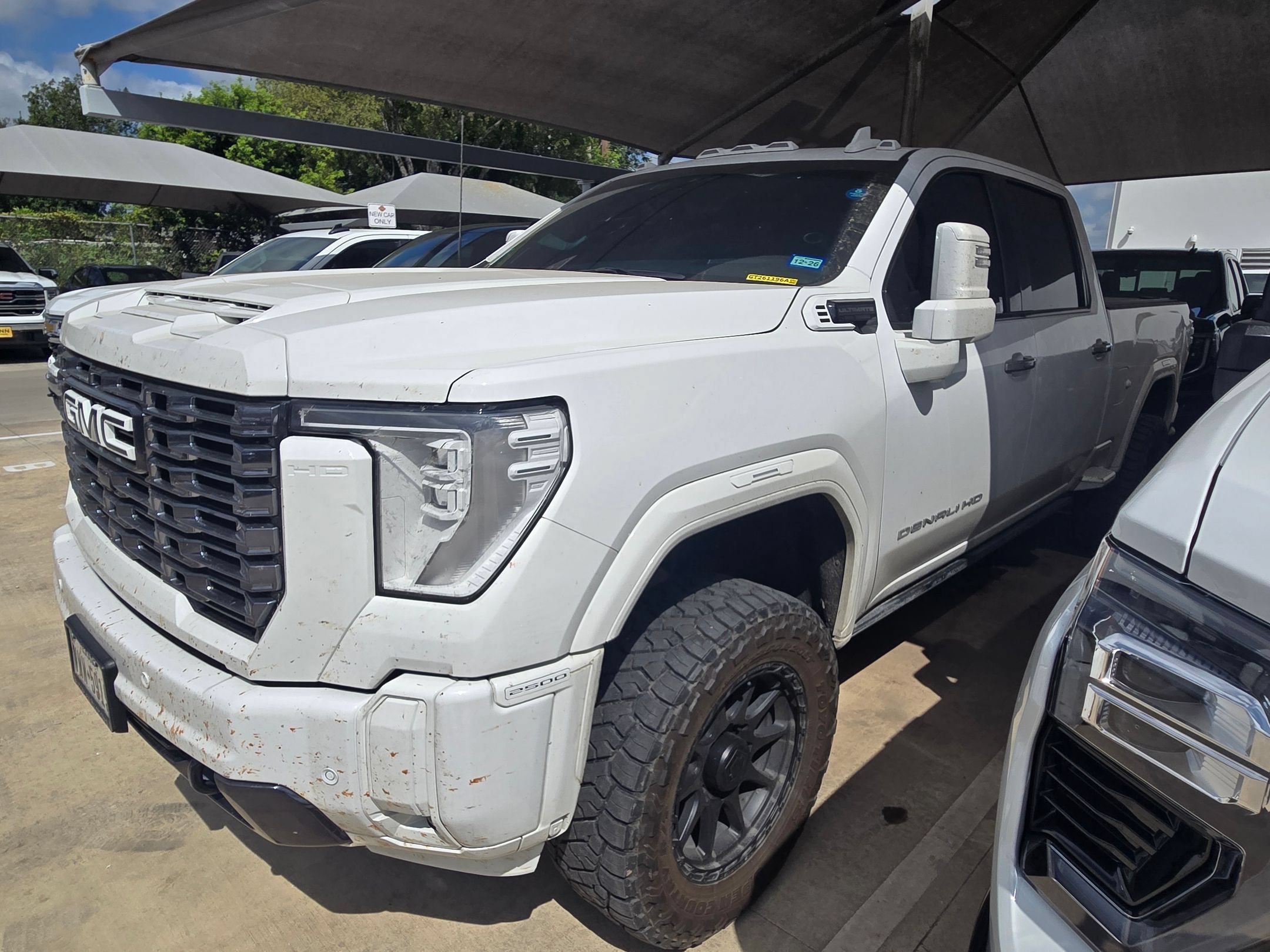 Used 2024 Summit White GMC Denali Ultimate image 2