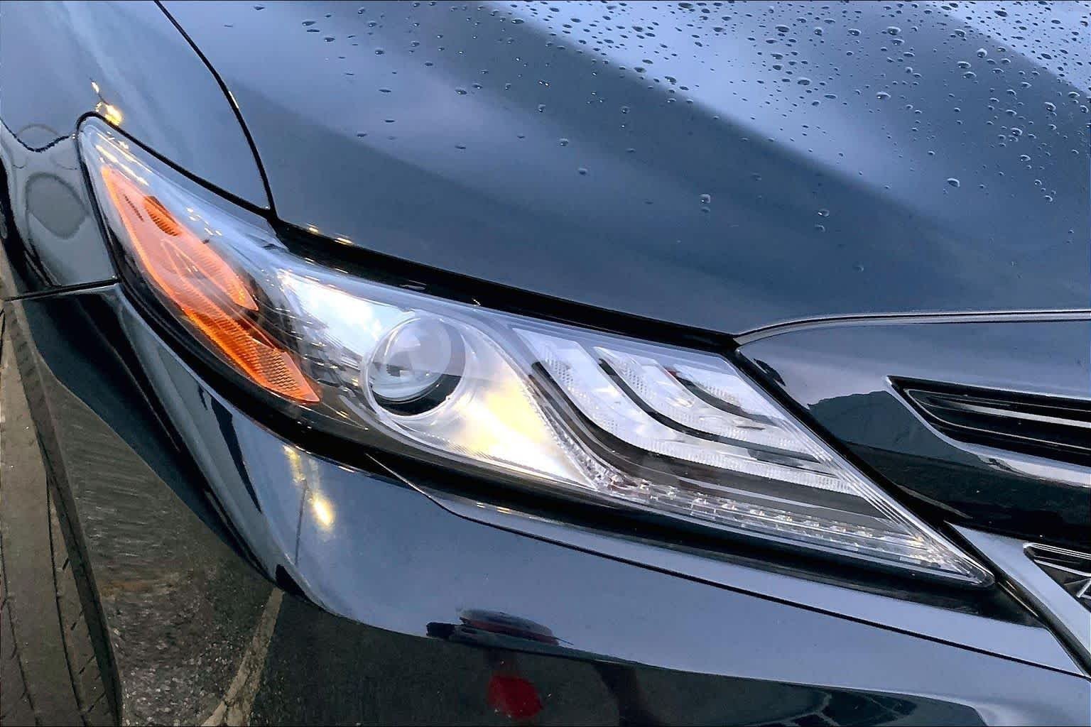 Used 2022 Midnight Black Metallic Toyota XSE image 25