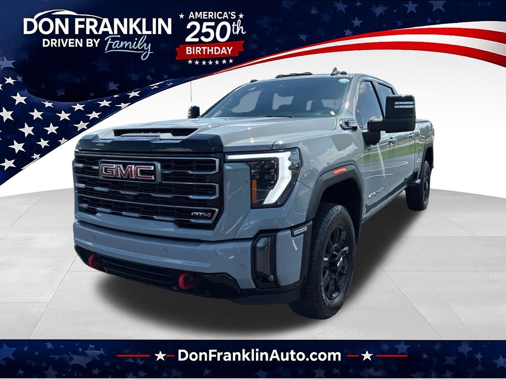 Used 2024 Gray GMC AT4 image 1