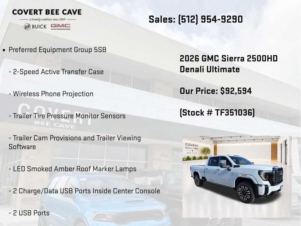 2026 GMC Sierra 2500HD Denali Ultimate - Photo 26