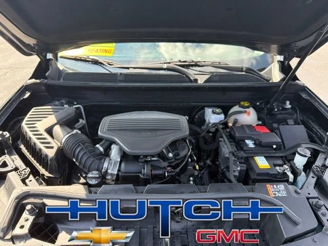 Used 2021 EBONY TWILIGHT METALLIC GMC AT4 image 11