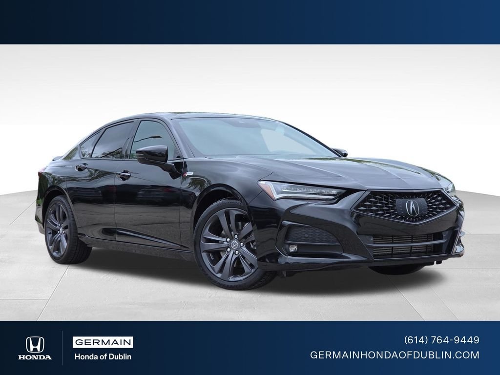 Used 2022 Majestic Black Pearl Acura A-Spec Package image 1