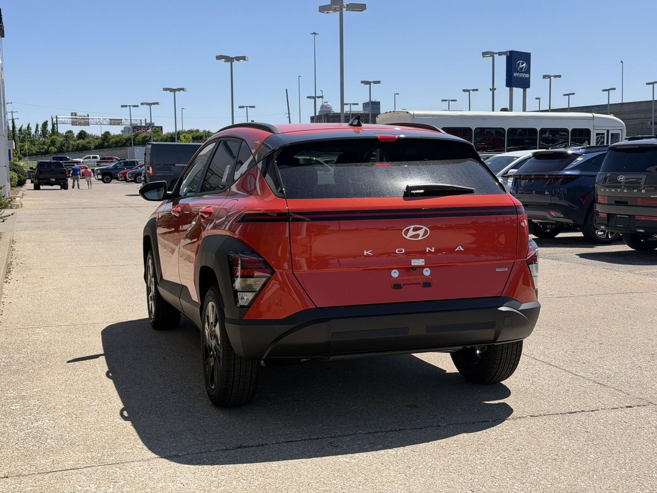 New 2026 Soultronic Orange Pearl Hyundai SEL Sport AWD image 7
