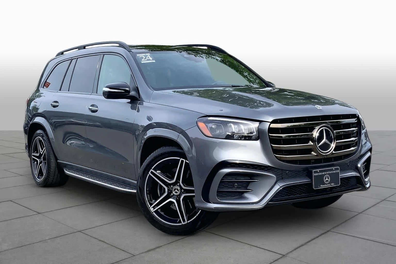 Certified Used 2024 Selenite Grey Metallic Mercedes-Benz GLS 450 image 3