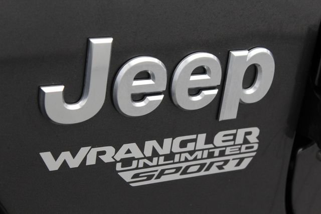Used 2020 Gray Jeep Unlimited Sport S image 16