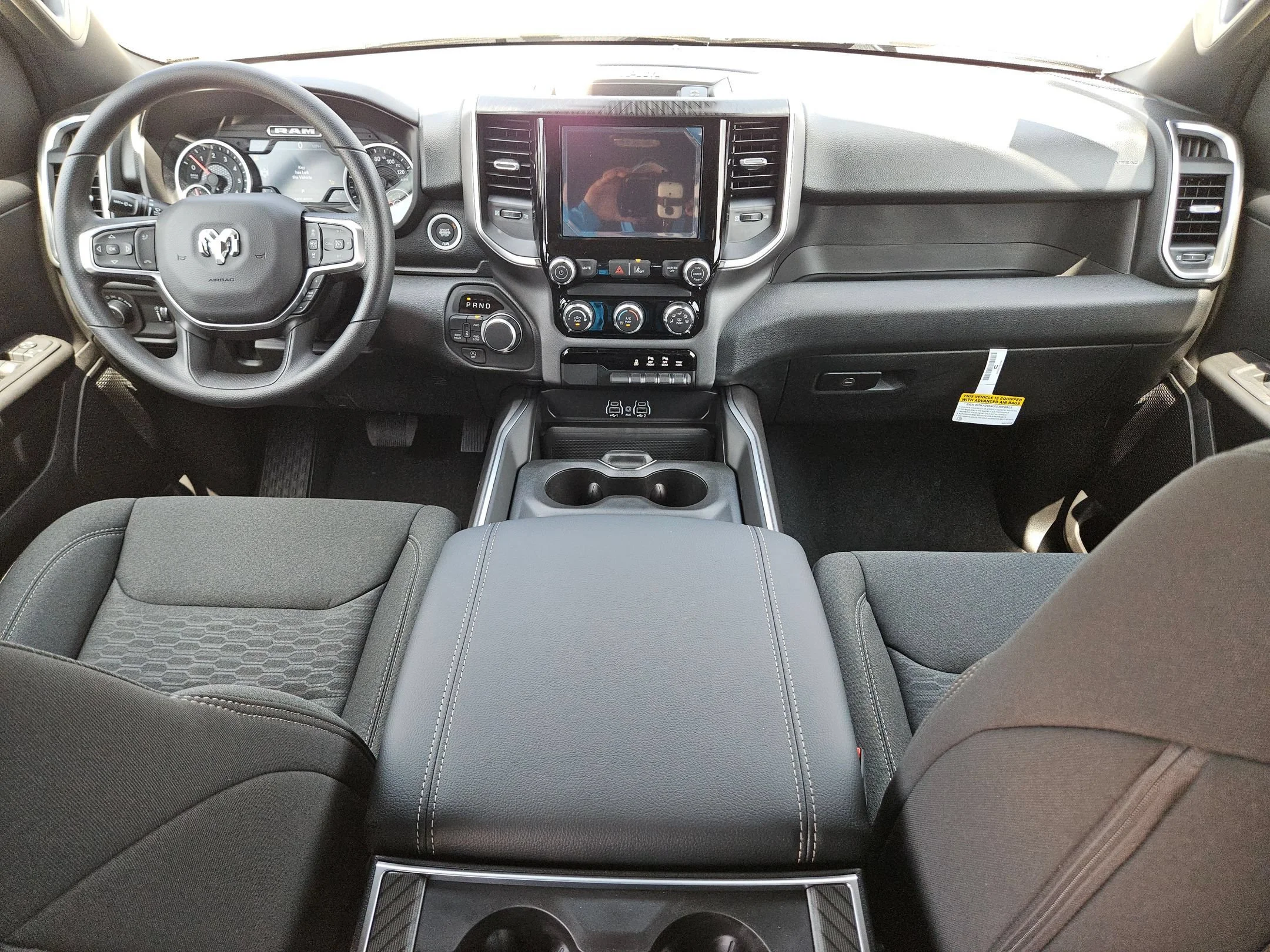 New 2026 Bright White Clearcoat RAM Black Express image 15