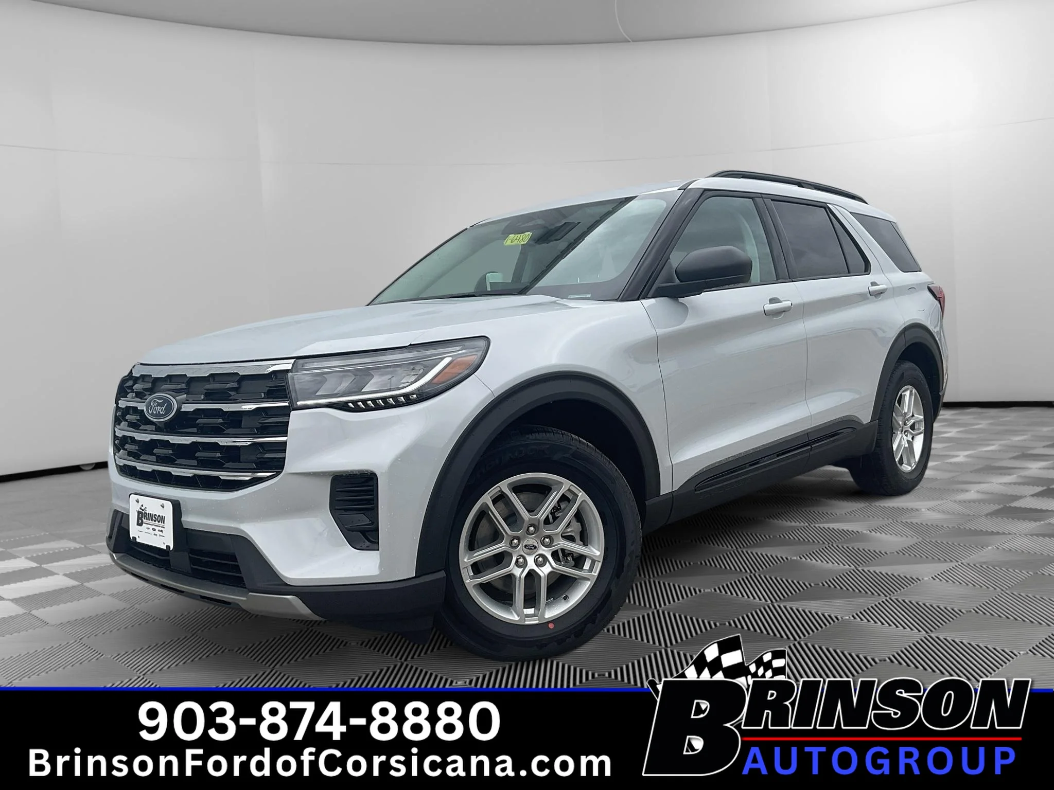 New 2026 Space White Metallic Ford Active image 1