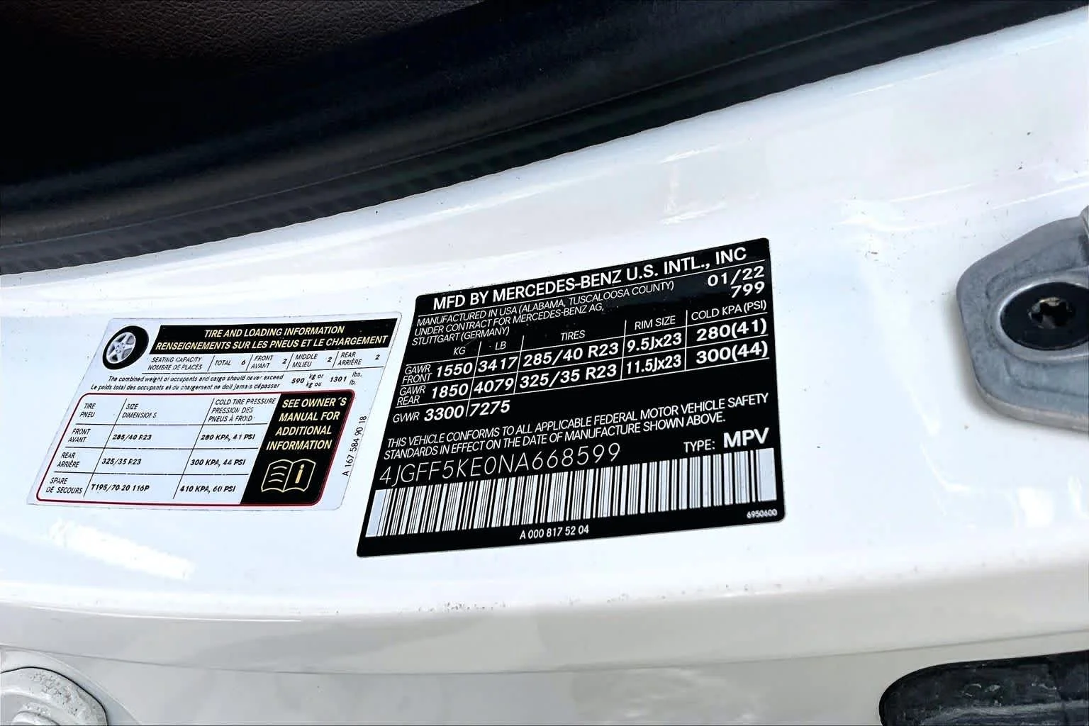 Used 2022 MANUFAKTUR Diamond White Bright Mercedes-Benz GLS 450 image 35