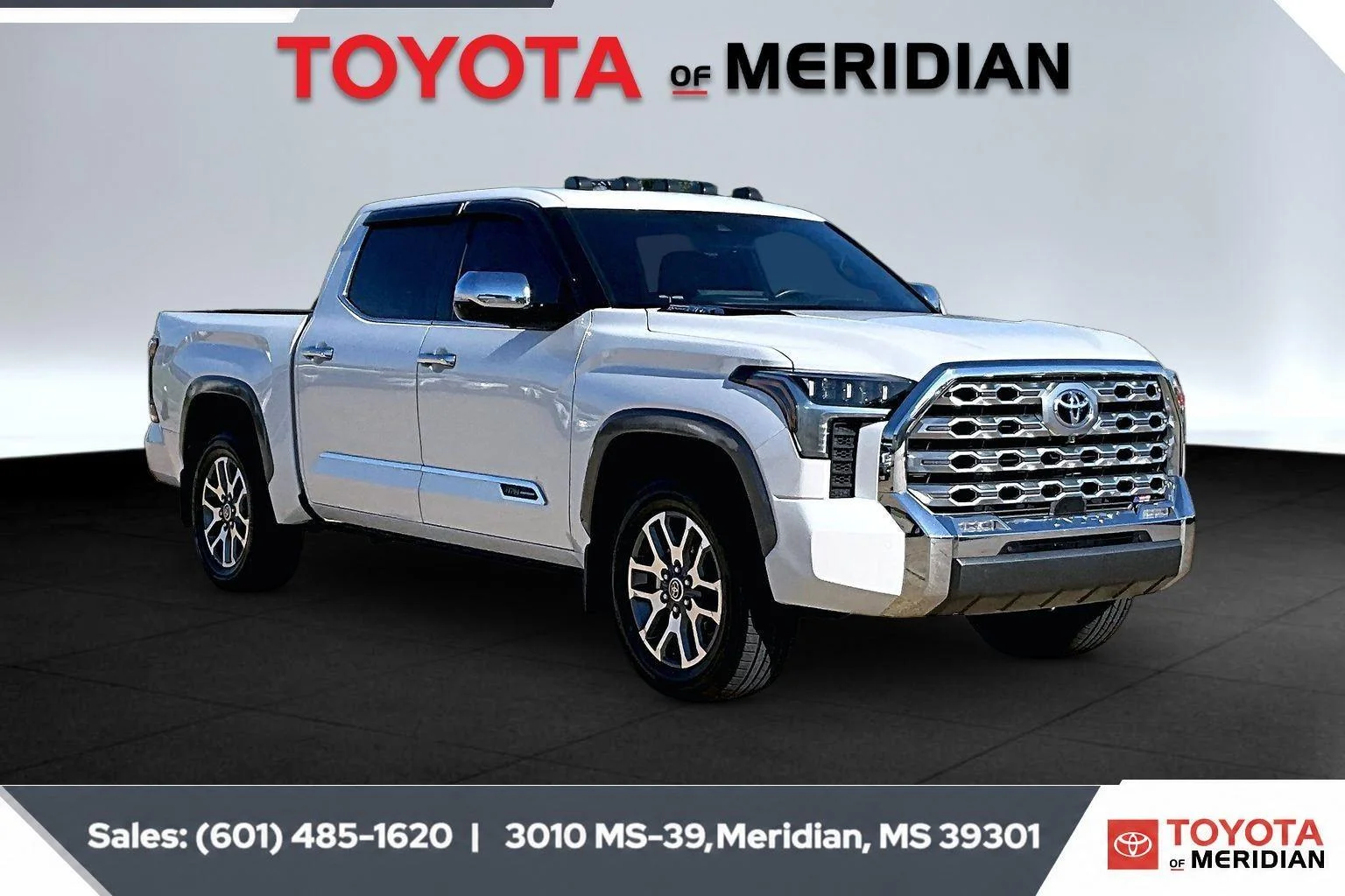 Used 2024 Wind Chill Pearl Toyota 1794 Edition Hybrid image 1