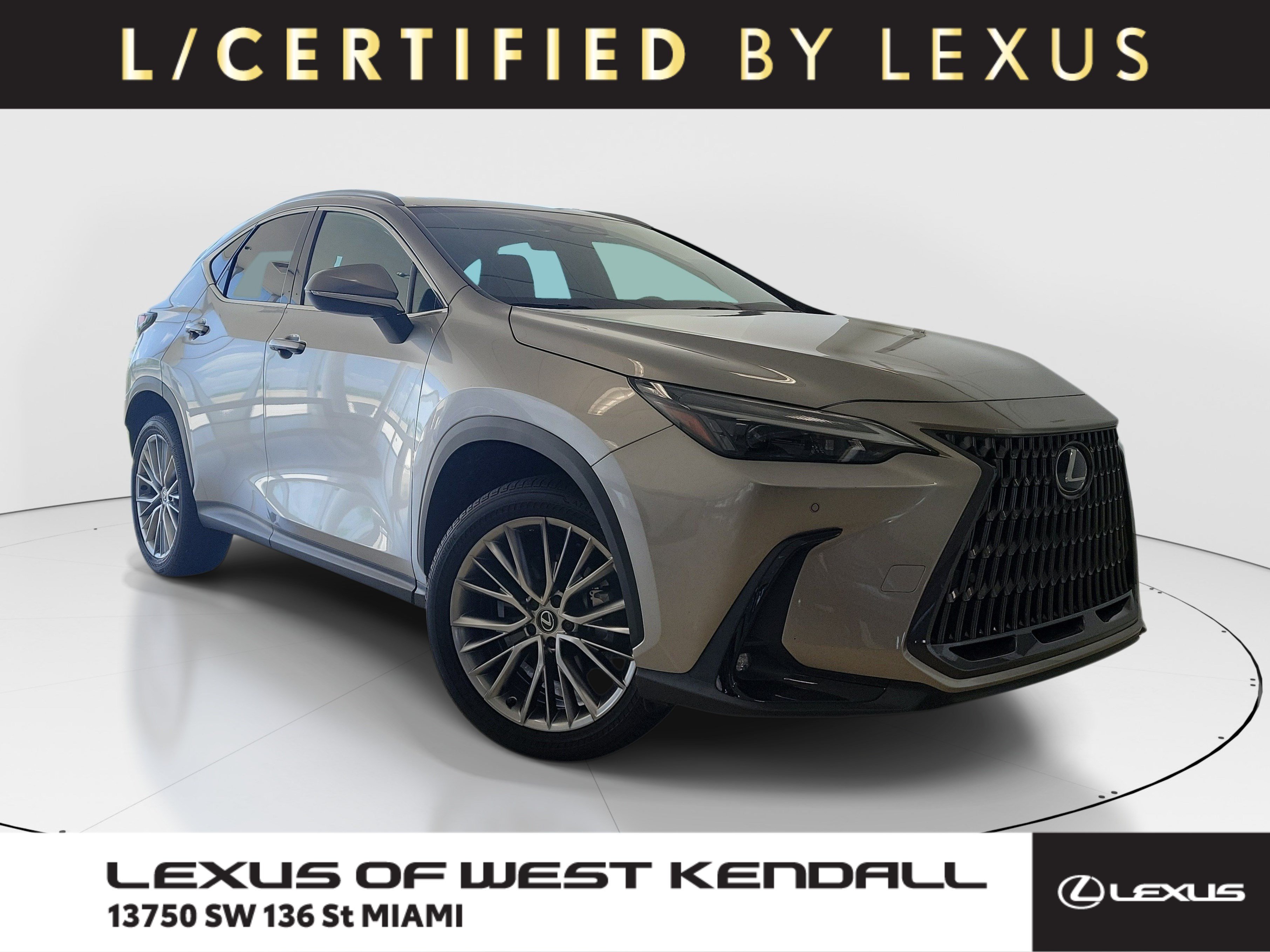 Certified Used 2025 ATOMIC SILVER Lexus NX 350 Premium image 1