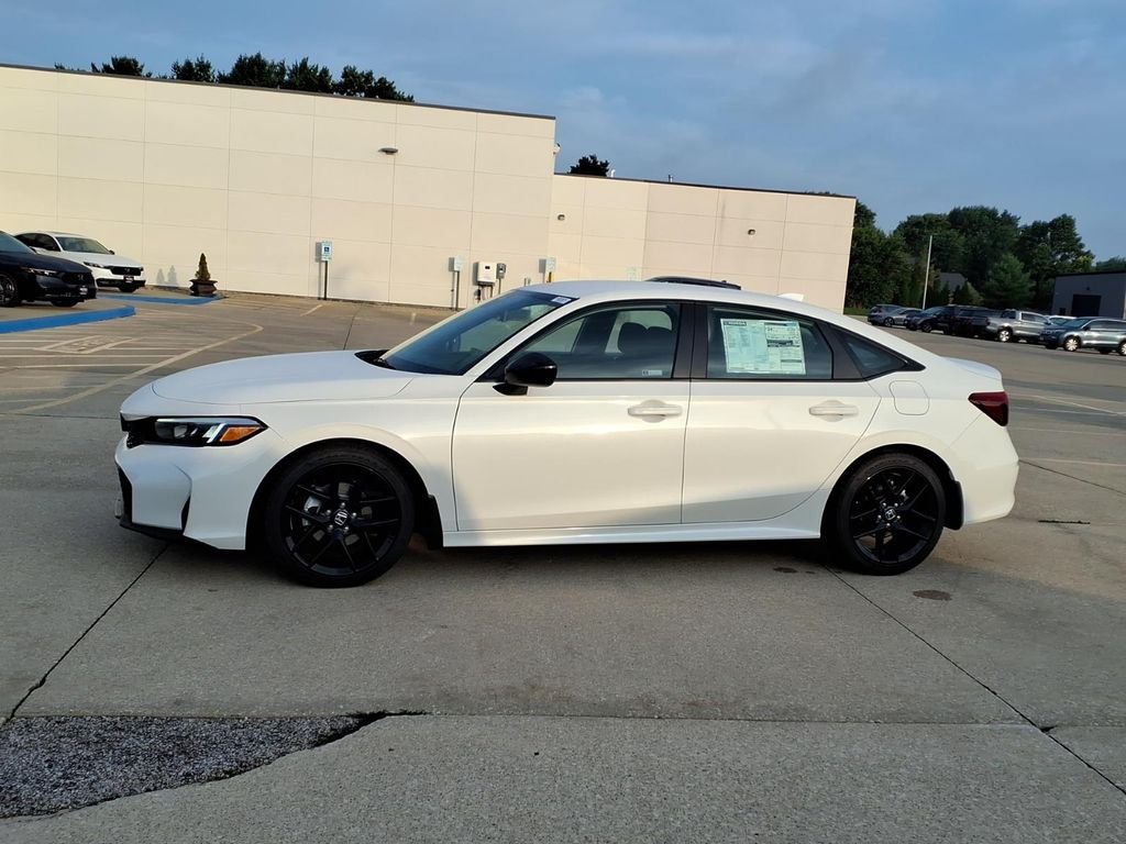 New 2026 Platinum White Pearl Honda Sport image 2