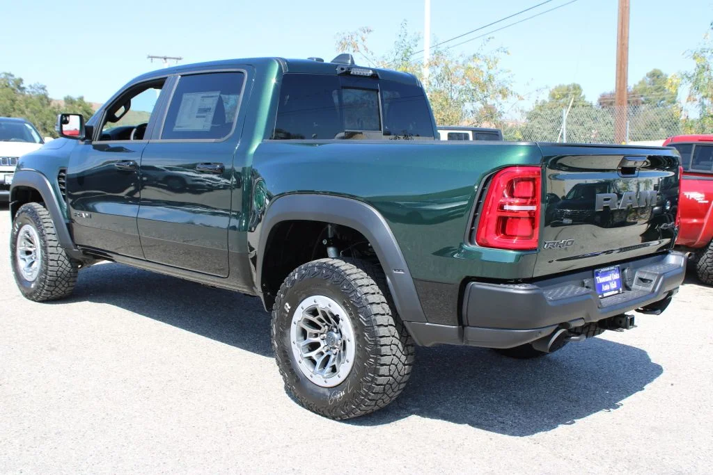 New 2026 Serrano-Green Metallic Exterior Paint Ram RHO image 6