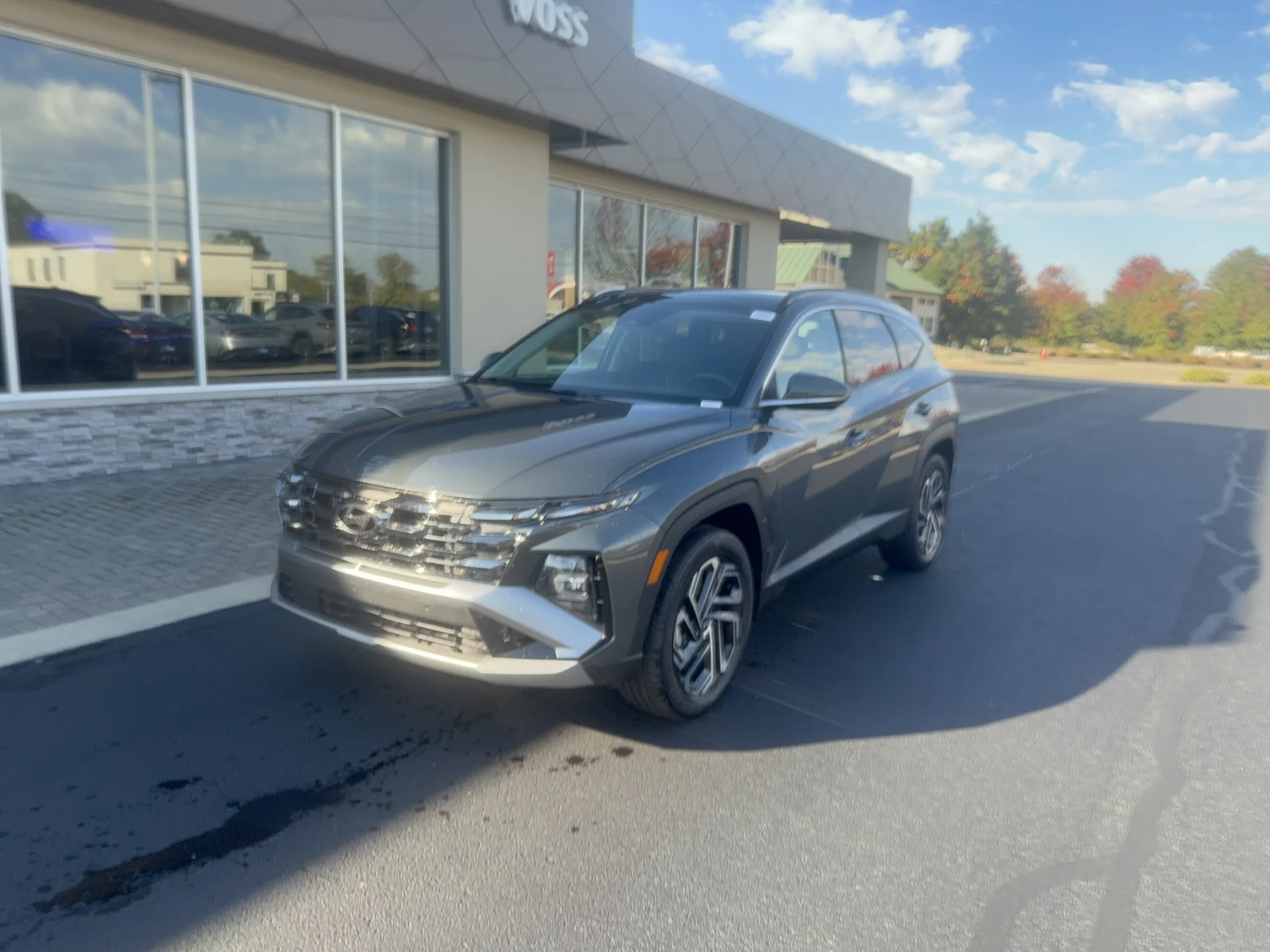 New 2026 Amazon Gray Metallic Hyundai Limited image 2