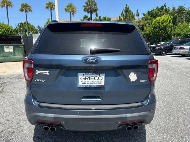 Used 2018 Blue Metallic Ford Sport image 9