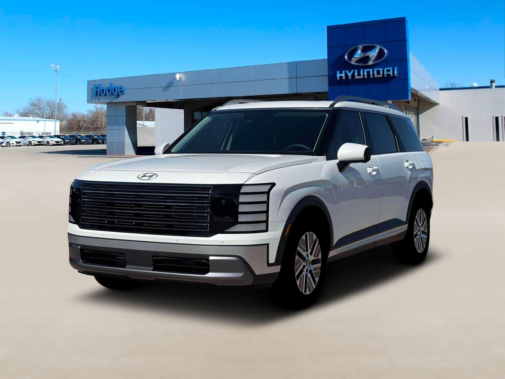 New 2026 White Hyundai Blue SEL Premium 7P image 1