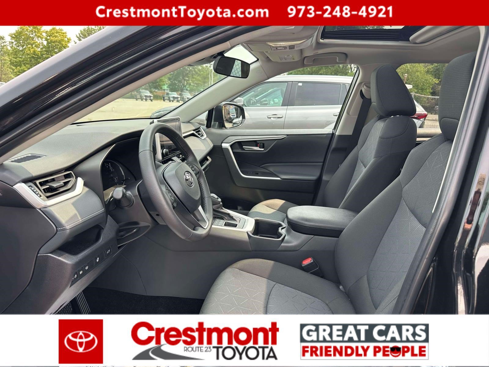 Certified Used 2025 Midnight Black Metallic Toyota XLE image 17