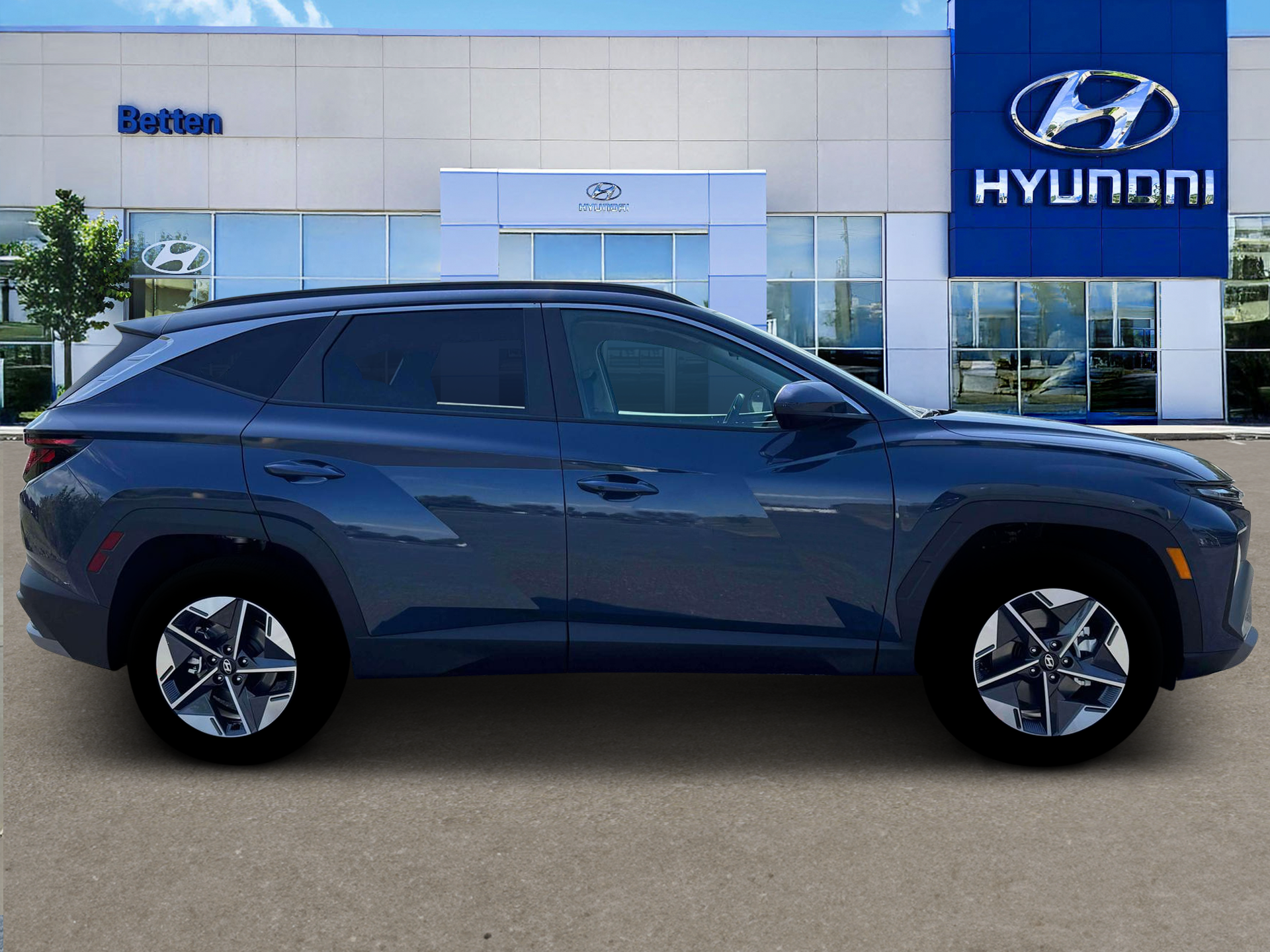 New 2026 Blue Hyundai SEL AWD image 9