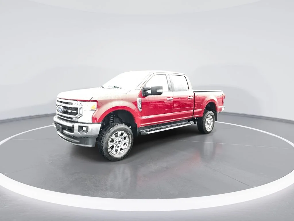 Used 2021 Red Ford Lariat image 4