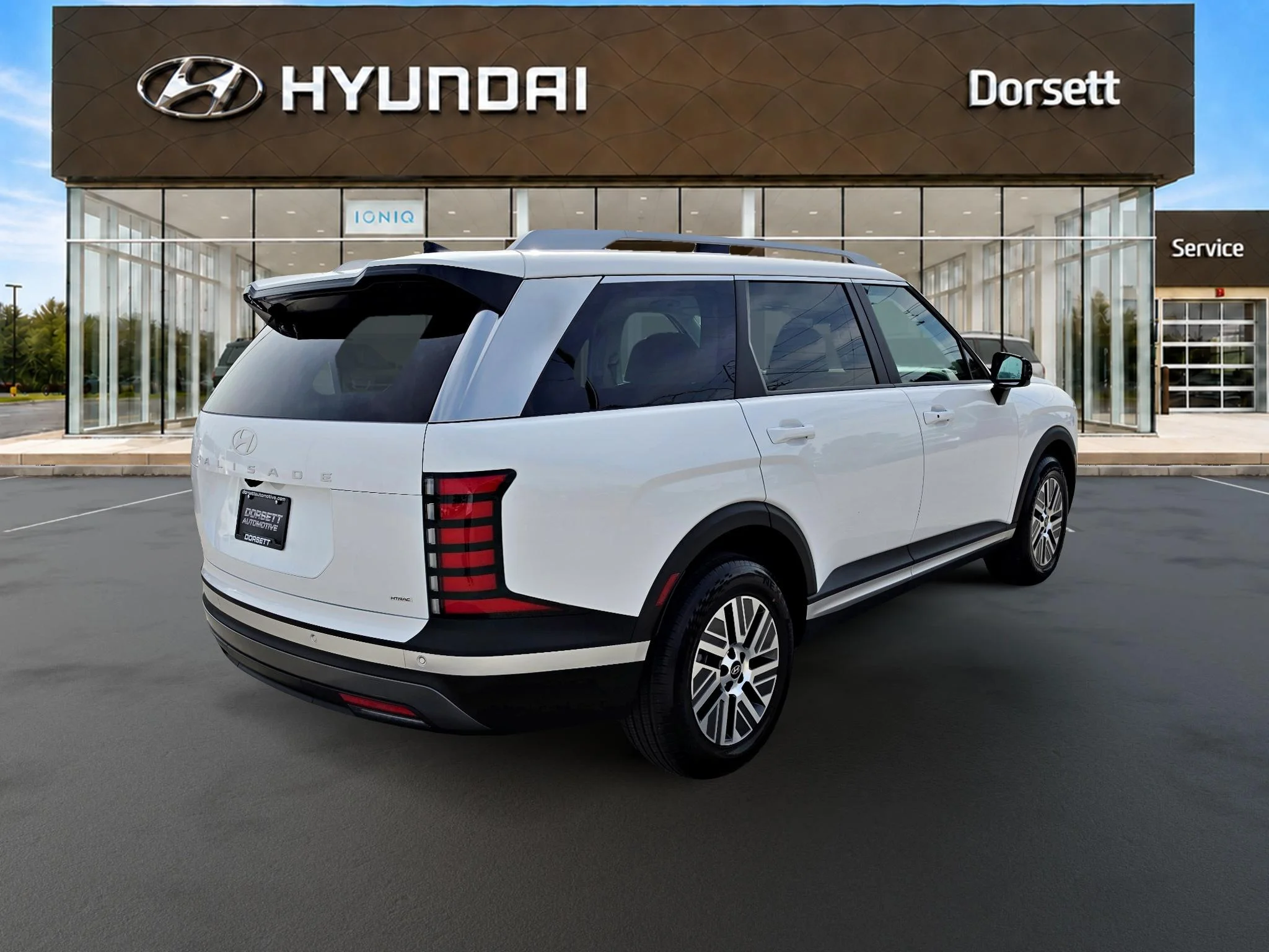 New 2027 Creamy White Pearl Hyundai SEL 7P image 6