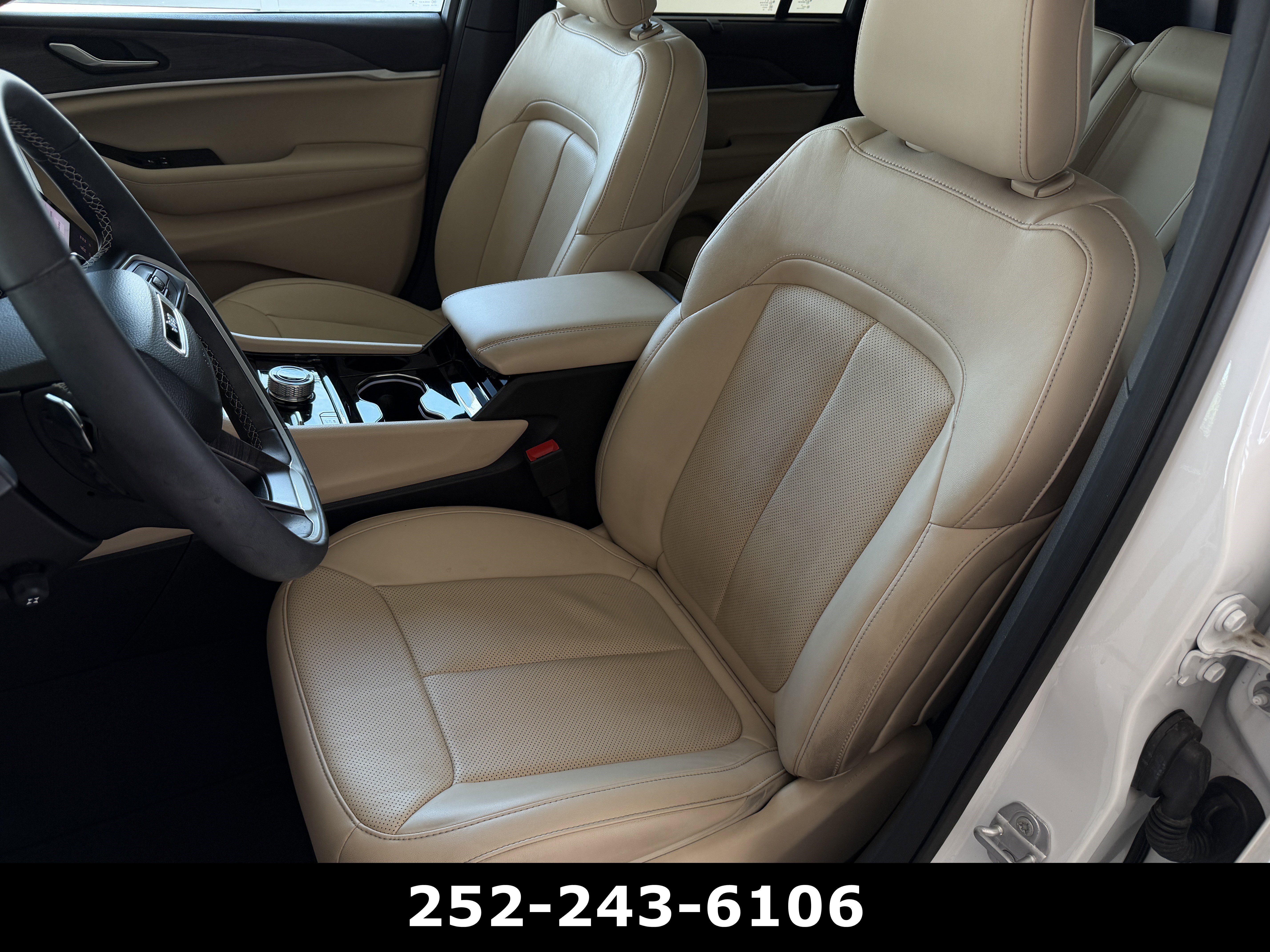 Used 2022 Bright White Clearcoat Jeep 4xe image 10
