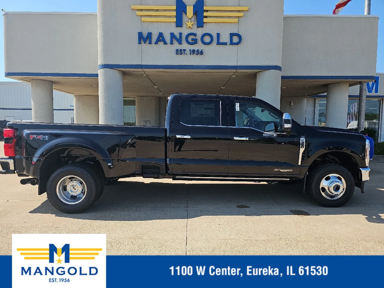 New 2026 Agate Black Metallic Ford F-350® Lariat® image 1