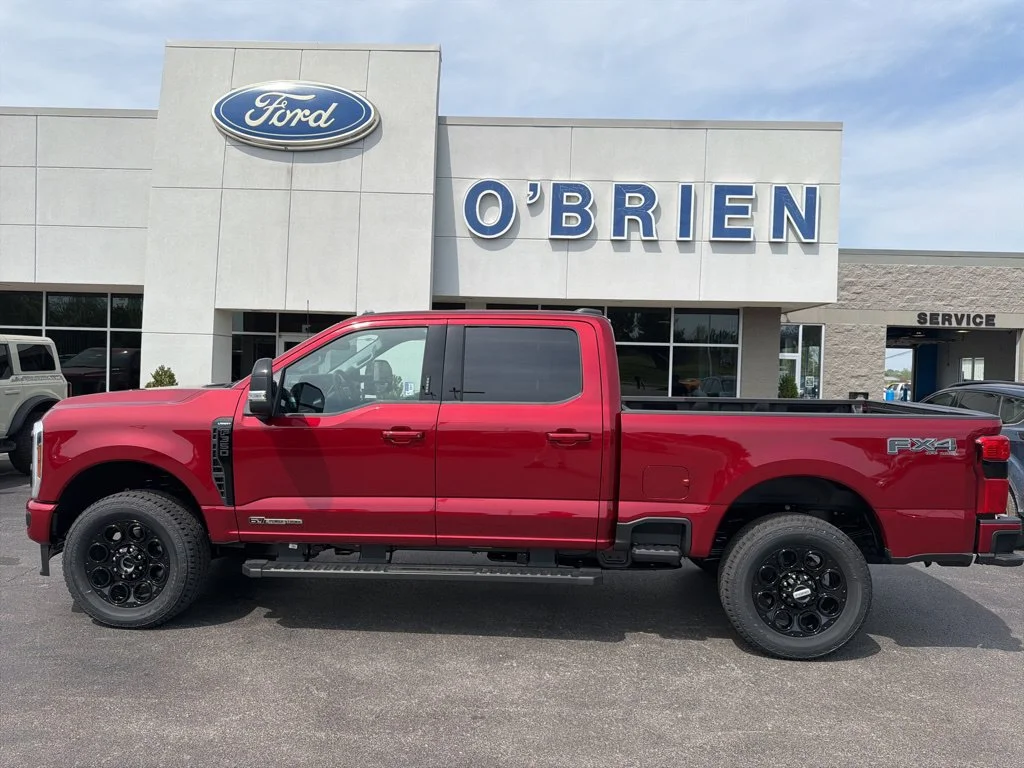 New 2026 Ruby Red Metallic Tinted Clearcoat Ford F-350® Lariat® image 2